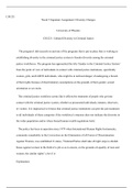 week 5 cjs.docx    CJS/221  Week 5 Signature Assignment: Diversity Changes  University of Phoenix  CJS/221: Cultural Diversity in Criminal Justice  The program I did research on and one of the programs that is put in place that is working in establishing 