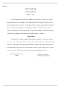 UOP W5A NSG416 .docx    NSG 416  Theory-Practice Gap  University of Phoenix  NSG 416/ week 5  The presentation assignment will be including a chosen theory,  research, and practice guideline or standard. An explanation of the relationship between the thre