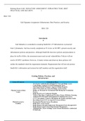 Signature Assignment    Infrastructure  Best Practices  and Security.doc  Running Head: GAIL SIGNATURE ASSIGNMENT: INFRASTRUCTURE, BEST PRACTICES, AND SECURITY                   1  BSA/ 520  Gail Signature Assignment: Infrastructure, Best Practices, and S