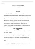 Risk and Threat Report.doc  BSA/ 520  Gail Risk and Threat Assessment Report  BSA/ 520  Introduction  Smallville (SCOPE) provides collection processing services for the city. The organization collects tax payments, licensing fees, parking tickets, and cou