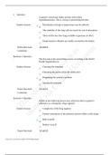 Nursing NSG6005 pharmacology 2 quiz  complete questions and answers A+ grade/pharm2quiz with latest update