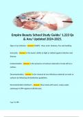 Empire Beauty School Study Guide/ 1,223 Qs & Ans/ Updated 2024-2025