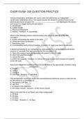 CNOR EXAM- 200 QUESTION PRACTICE 