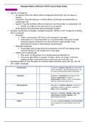 BIO BASES OF BX PSY 844 STUDY GUIDE 