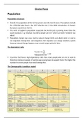 Unit 2- Dynamic Places Notes (Bonus Case studies document included!)