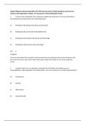 Sophia Milestone Adult Nursing (NUR 105) Med Surg test Latest Verified Questions and all Correct Answers with Explanations Chapter 39 Assessment of Musculoskeletal Function