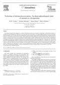 Violations of information structure: An electrophysiological study of answers to wh-questions