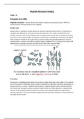 Essay Unit 20 - Medical Physics Techniques - Magnetic Resonance Imaging - P5, M3 & D3