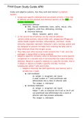 Final Exam Study Guide APIII (1) graded A