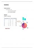 Samenvatting -  Statistiek 2- notities en pp