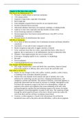 NU 530 Exam 3 Study Guide