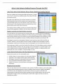 Geography A level: Population: Africa’s Stalling Progress Through the DTM