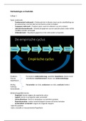 Samenvatting inl. methodologie & statistiek hoorcolleges+boek