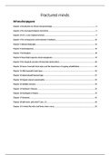 Summary Clinical Neuropsychology book Fractured Minds