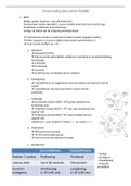 Samenvatting praktijklessen Vereeck neurokine 3