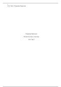 Exam (elaborations) EBP C361 Task 2 Postpartum Depression. Chamberlain College of Nursing (EBP C361 Task 2 Postpartum Depression. Chamberlain College of Nursing)