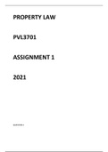 PVL3701 ASSIGNMENT 1 SEMESTER 1 AND 2 2021