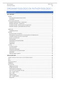 Samenvatting  Orgaanfysiologie En Pathofysiologie 1 GESLAAGD IN 1E ZIT