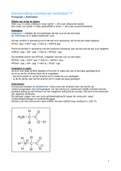 Samenvatting scheikunde hoofdstuk 17 - Buffers en Enzymen