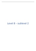 Level 8 sublevel 2 Biomechanica