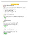 ACC 291 COMPREHENSIVE FINAL EXAM. TOP NOTCH GRADES LOADING