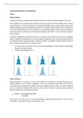 Samenvatting Statistics en Methodology