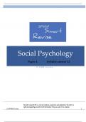 Social Psychology. Questions & 100% Verified Correct Answers with complete solutions (Latest update 2024 2025