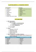 Mz.ANTICHOLINERGIC vs. CHOLINERGIC EFFECTS.