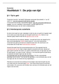 Module 4 Praktische economie; Heden, verleden en toekomst samenvatting