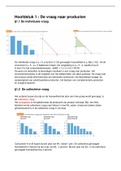 Module 2 Praktische economie: Vraag en Aanbod samenvatting