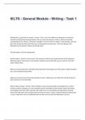 IELTS - General Module - Writing - Task 1 Questions and Answers