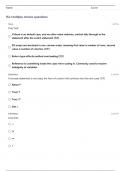 CSE 1321 - Final Exam Prep Test 1 & 2 (Includes Test 1, and Test 2; Questions only, no code.) 2024!!