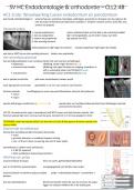 Samenvatting Endodontologie en orthodontie (MHVB21CLL2B4B) - MZK jaar 2