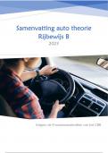 Samenvatting Autotheorie Rijbewijs B