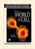 Test Bank - Becker's World Of The Cell, 10th Edition (Hardin, 2024) Chapter 1-26 | Graded A+