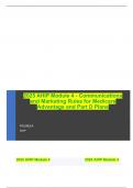 2025 AHIP Module 4 - Communications and Marketing Rules for Medicare Advantage and Part D Plans 