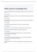 ICBC Learner-s Knowledge Test 100% solved