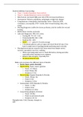 NR325 Exam 1 notes./NR325 Exam 1 notes. latest