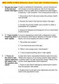  MED SURG II HESI (Elsevier) Exam Test with Verified Answers