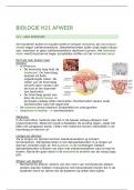 samenvatting H21 - afweer (Biologie, nectar)