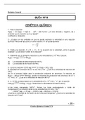 Guía de ejercicios (con respuestas): Cinética Química - Química General