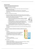 Complete samenvatting - Moleculaire Genetica