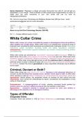 Unit One - Criminology Notes WJEC 