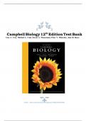 Campbell Biology 12th Edition Test Bank