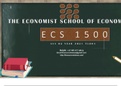 ECS1500 - Economics 1500 Assignment 02 Year 2021 TL001