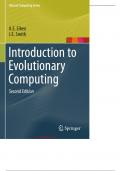 Introduction to  Evolutionary  Computing