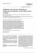 Stillbirths and maternal antibodies to  Chlamydia trachomatis. A new EIA test for  serology