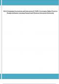 D631 Designing Curriculum and Instruction II TASK 3 Leverages Digital Tools to Design Authentic Learning Passed Task Western Governors University