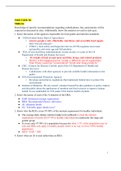 NUT 111B - Midterm Exam Study Guide.