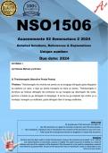 NSO1506 Assignment 2 (COMPLETE ANSWERS) Semester 2 2024 